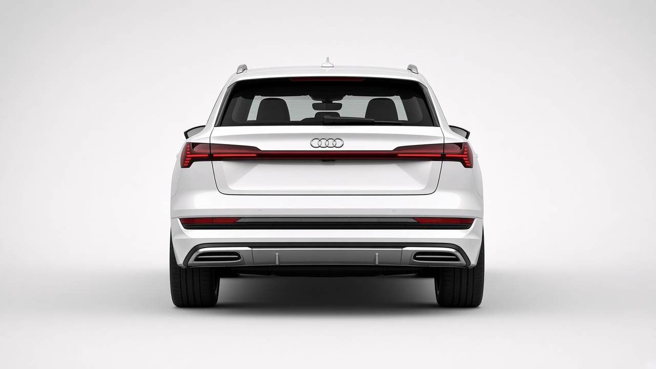 Audi e-tron 55 — Rear