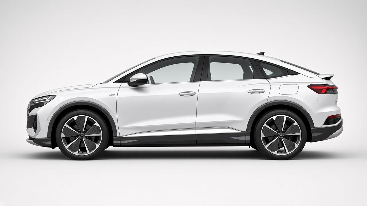 Audi Q4 e-tron 40 — Отляво