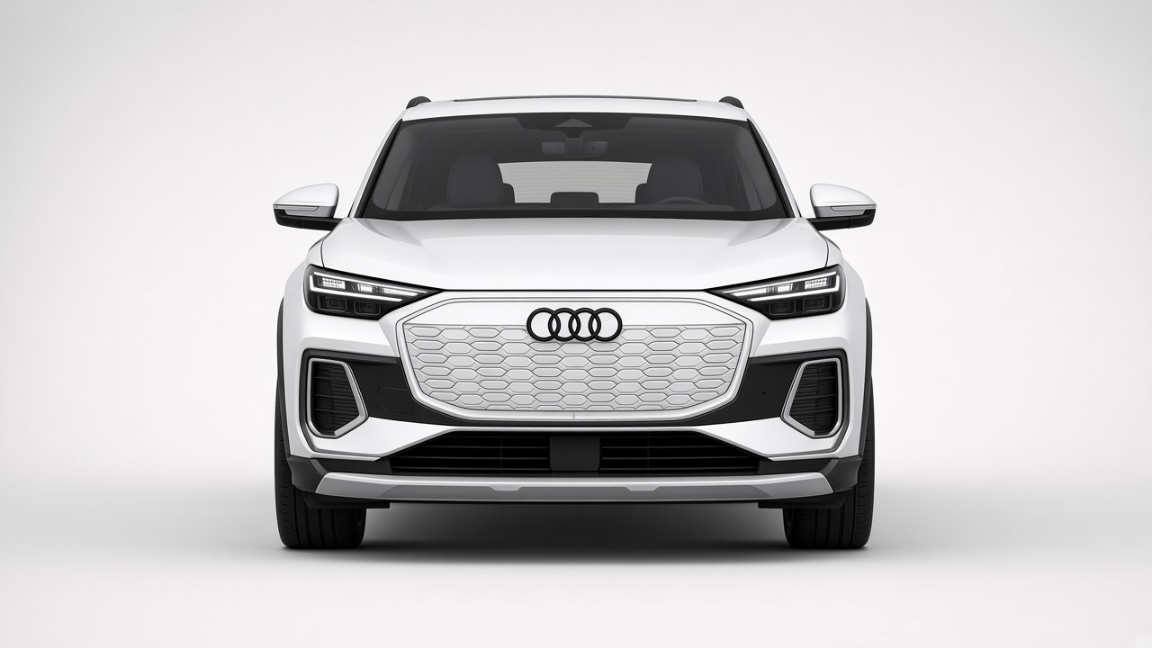 Audi Q6 e-tron — Front