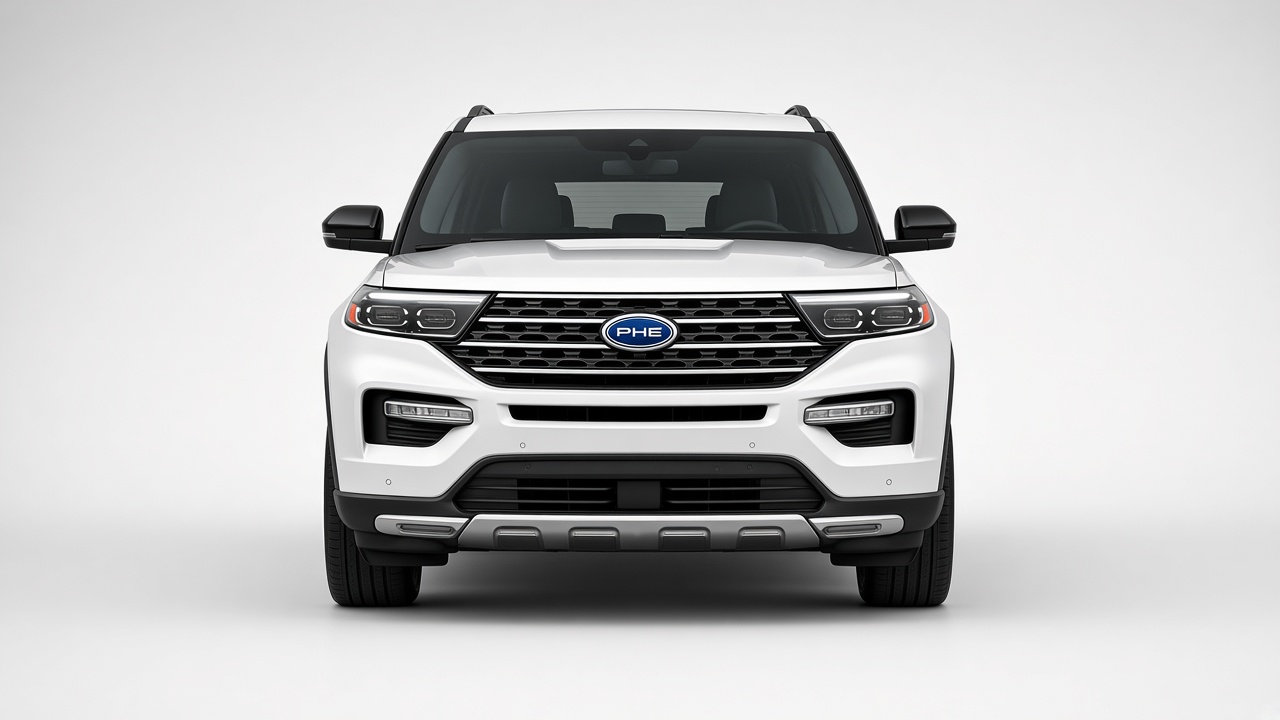 Ford Explorer 3.0 PHEV — Отпред