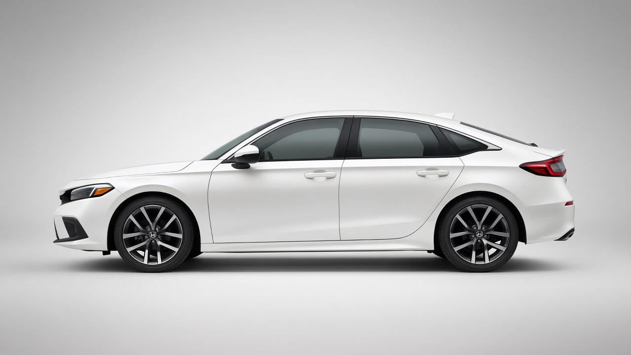 Honda Civic 2.0 e:HEV — Отляво