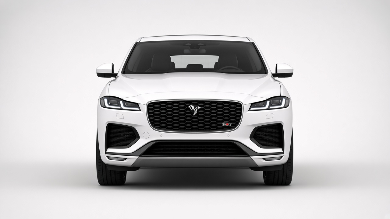 Jaguar F-Pace P400e — Отпред