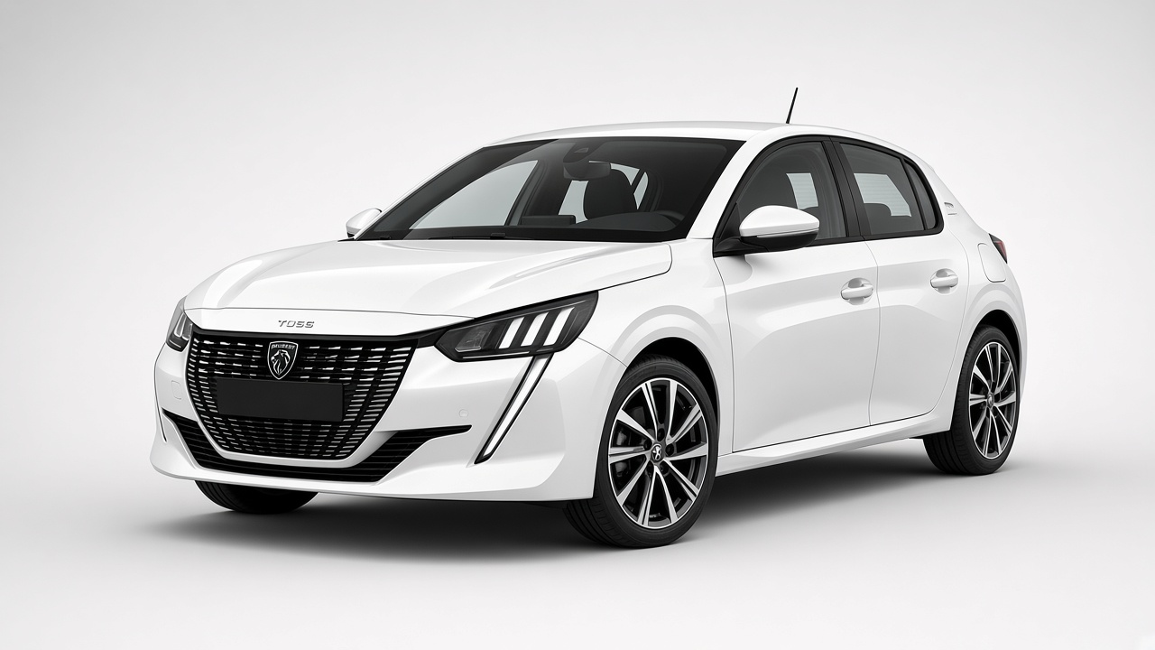 Peugeot e-208 — Front