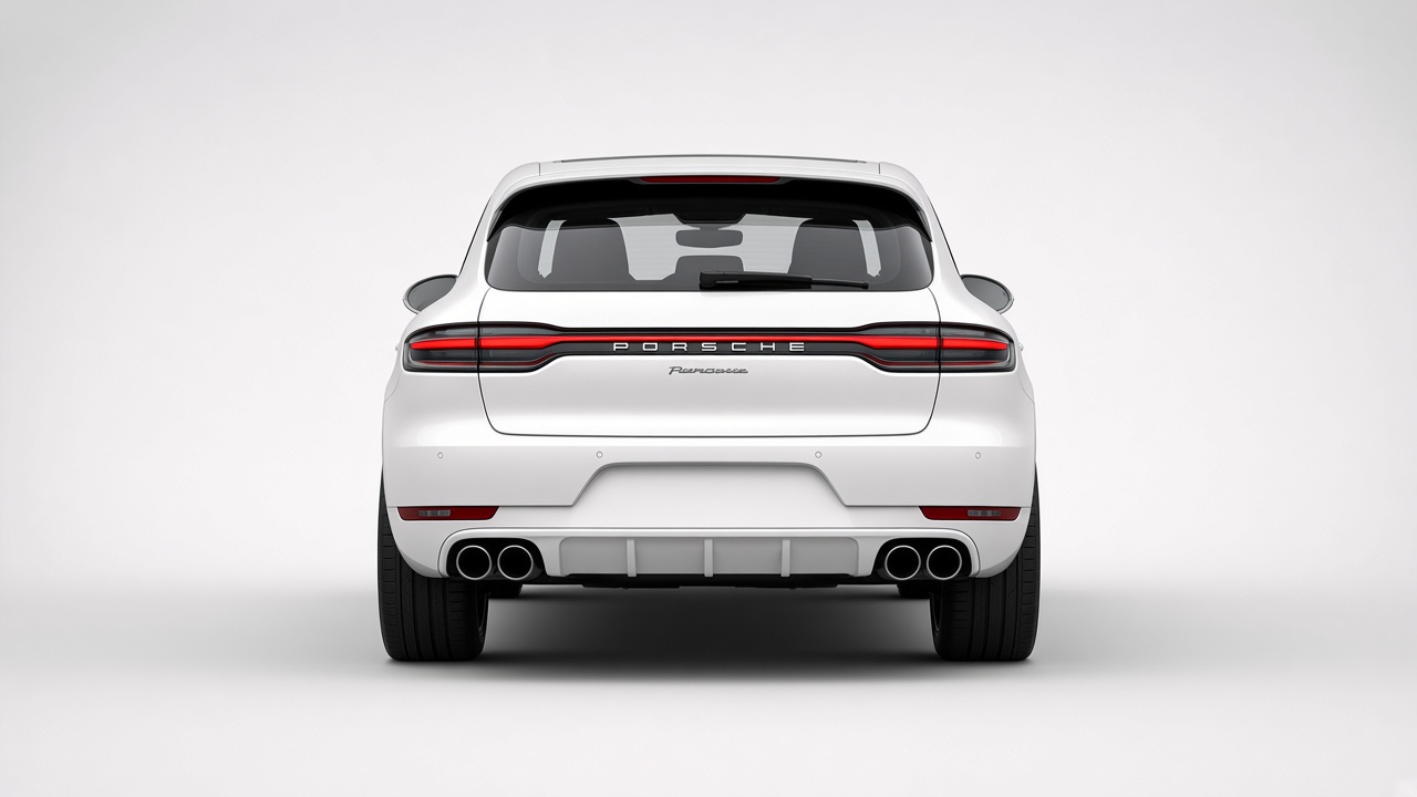 Porsche Macan — Отзад