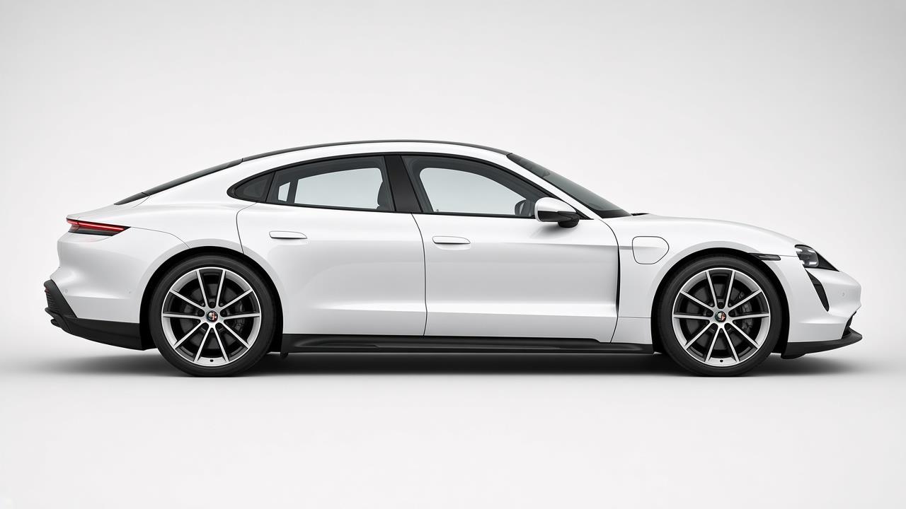 Porsche Taycan — Left side