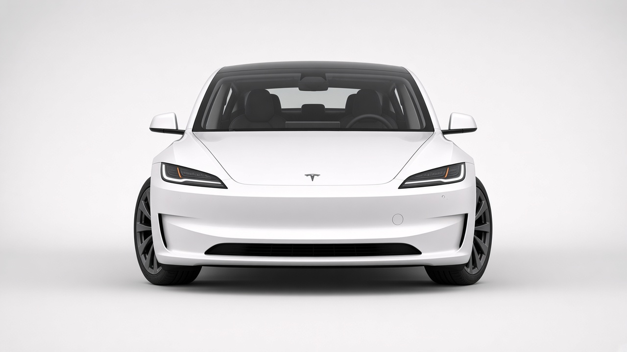 Tesla Model 3 RWD — Front