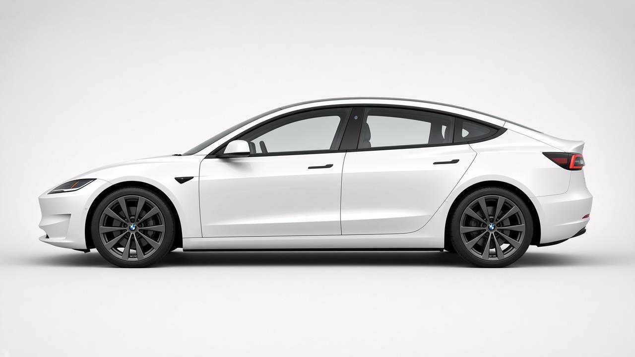 Tesla Model 3 RWD — Left side